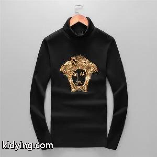 2019年秋冬最新のトレンド ヴェルサーチ VERSACE 長袖Tシャツ 普段使いもオフィスもOK_ヴェルサーチ VERSACE_ブランド コピー 激安(日本最大級)-0