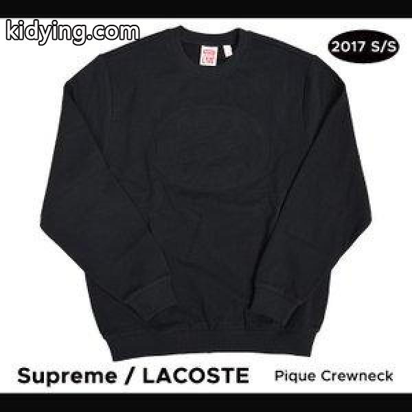 Supreme × LACOSTE シュプリーム × ラコステ PIQUE CREWNECK クルーネック トレーナー スウェット メンズ SUPREME サマーバーゲン :sp-1163:buddy-stl - 通販ショッピング-0