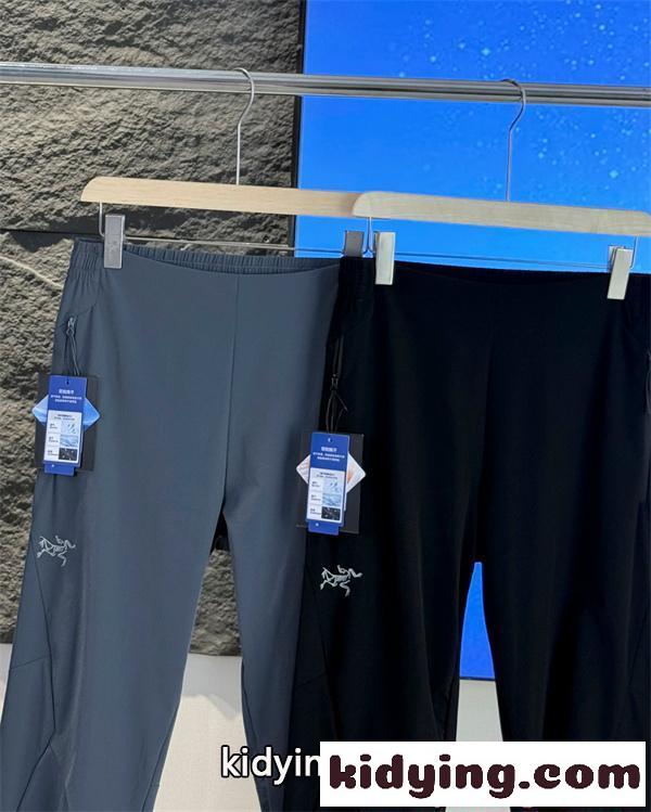 ストレッチスリムパンツ ARCTERYX ロゴ刺繍 軽量撥水 動きやすい アウトドア アークテリクス コピー-1