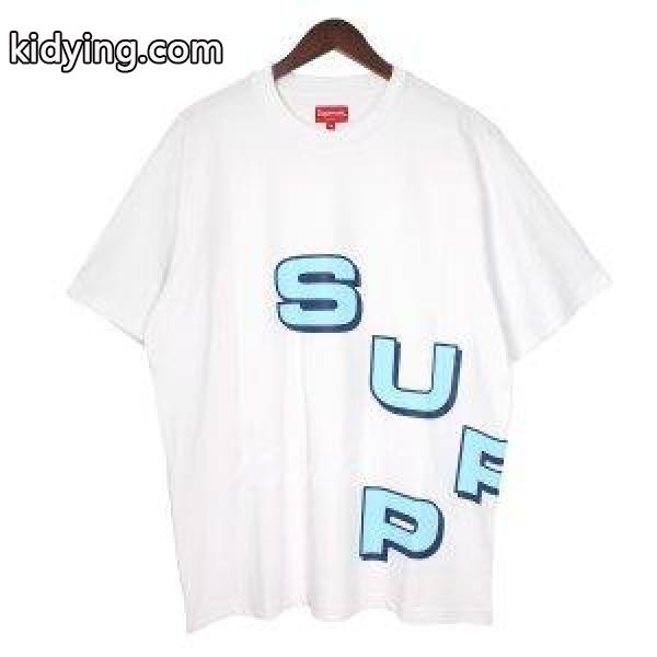 SUPREME 18AW Stagger Tee ビッグロゴTシャツ ホワイト サイズ:M (吉祥寺店) 180903 :580018002473:カインドオル - 通販ショッピング-0