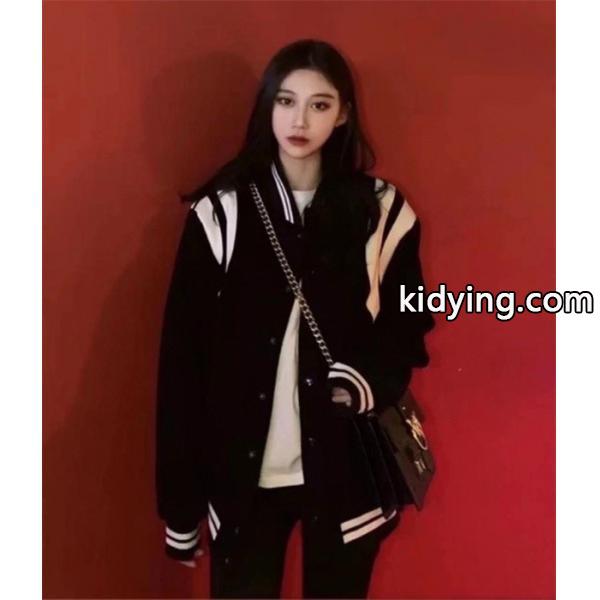ホワイト カップル款 ベースボールジャケット バルマン BALMAIN コピー 秋冬 スタイル 定番-3
