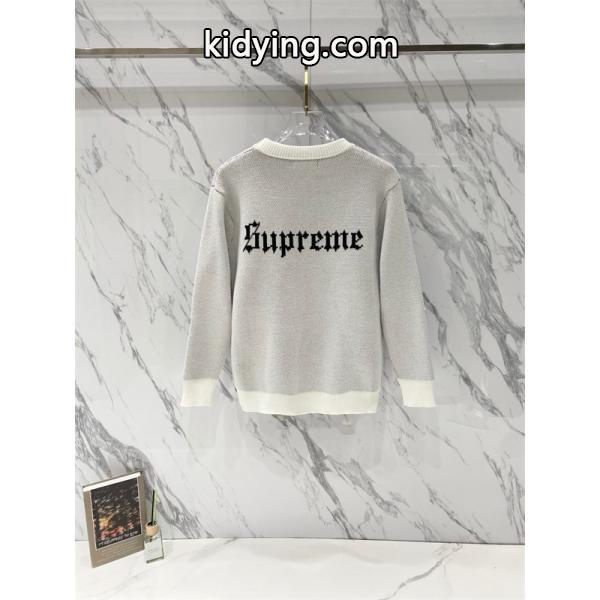 遊び心満点 ジャカード Off-White オフホワイト コピー ニット 上質素材 カジュアル 主役級-1