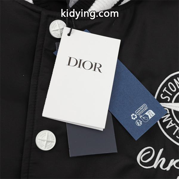 カジュアル ブラック 新作 高評価 暖か裏地 DIOR*STONE ISLAND ストーンアイランド コピー ジャケット-7