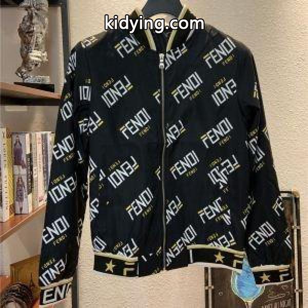 強くおすすめしたい 2019年春夏シーズンに登場 フェンディ FENDI 2色可選 ブルゾン 2019年春夏シーズンに登場_フェンディ FENDI_ブランド コピー 激安(日本最大級)-0