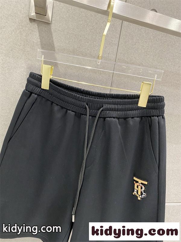 バーバリー上下着コピー BURBERRY 2026ss☆半袖Tシャツ&デニム調ショーツ セット メンズ カジュアル ストリート-6