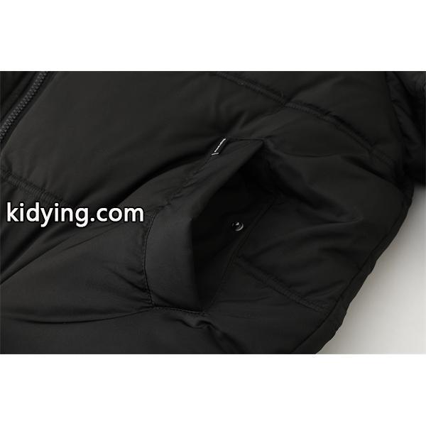 人気お洒落☆Supreme  25FW LEATHER YOKE PUFFER JACKETシュプリームダウンジャケットコピー 防寒性抜群-5
