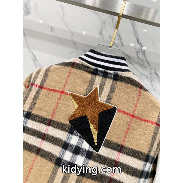 話題殺到!バーバリー コピー BURBERRY 2025秋冬冬仕様 ベージュ チェックスタジャン-2