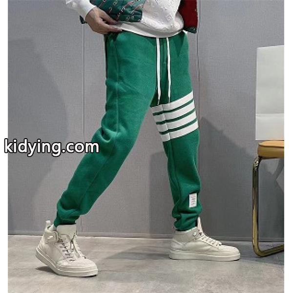 トムブラウンスウェットパンツコピーグリーン滑らかな肌触りTHOM BROWNE-0