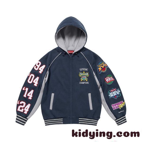 SUPREME シュプリーム コピー ジップパーカー 2026新作 カジュアル 防寒 ゆったり 人気-0