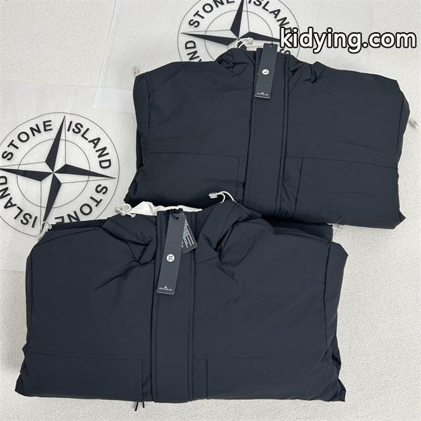 STONE ISLAND ストーンアイランド 偽物 2025秋冬 定番 ブラック 人気注目 保温力抜群 ダウンジャケット-5