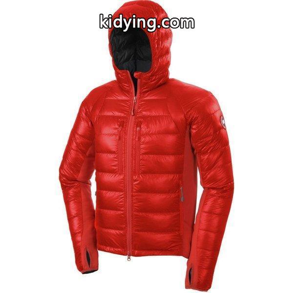 カナダグース メンズ ダウンジャケット アウター Hybridge Lite Hooded Down Jackets Red/Black :od2-cdg3416-reda:フェルマート fermart 3号店 - 通販ショッピング-0
