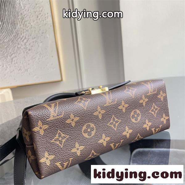 LOUIS VUITTON レディース ハンドバッグ モノグラム風 フラップ 上品スタイル 2WAY仕様 ルイヴィトン コピー-6