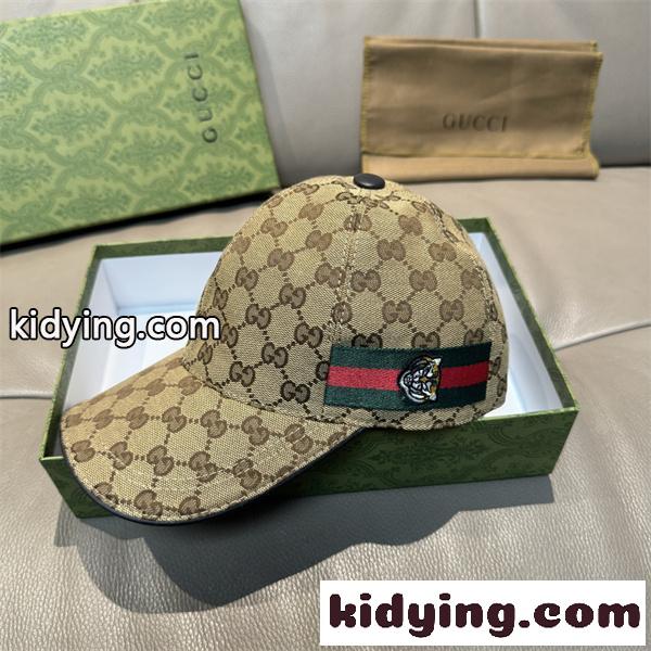 2026☆グッチGUCCIキャップコピーストリートファッション シンプル 男女兼用 ワンサイズ-0