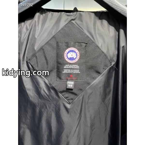 カナダグース Canada Goose 2025秋冬 ダークグレー 都会スマートフードダウンジャケット コピー-4
