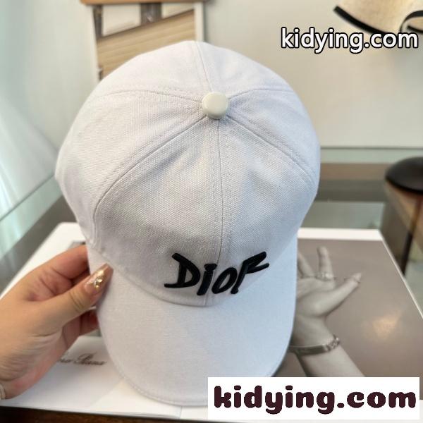Dior ディオール 2026新作 ロゴ刺繍ベースボールキャップ キャンバス ユニセックス カジュアル 定番人気-9
