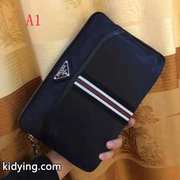 2018新品入荷 2色可選 ポーチ プラダ PRADA 毎年流行り定番アイテムおすすめ_プラダ メンズバッグ_バッグ メンズ_スーパーコピーブランド激安通販 専門店-0