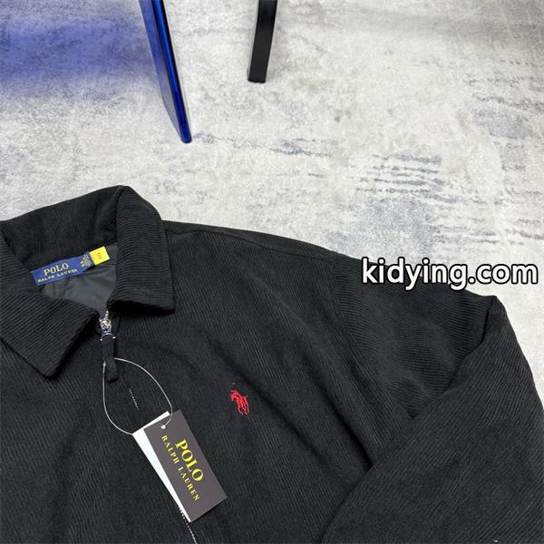Polo Ralph Lauren ポロ ラルフローレン コピー 2026新作 ストリート 刺繍 ブラック ジップアップ ブルゾン-5
