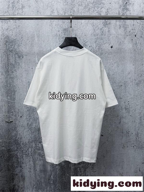 フロントアート クルーネック シックスタイル MAISON MARGIELA メゾンマルジェラ コピー ロゴTシャツ 洗練ムード-2