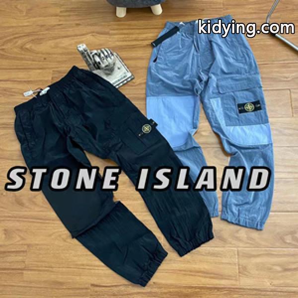 STONE ISLAND人気新作 ナイロンパンツ ストーンアイランド偽物 上質なツヤ感のある おしゃれ男子におススメ!-0
