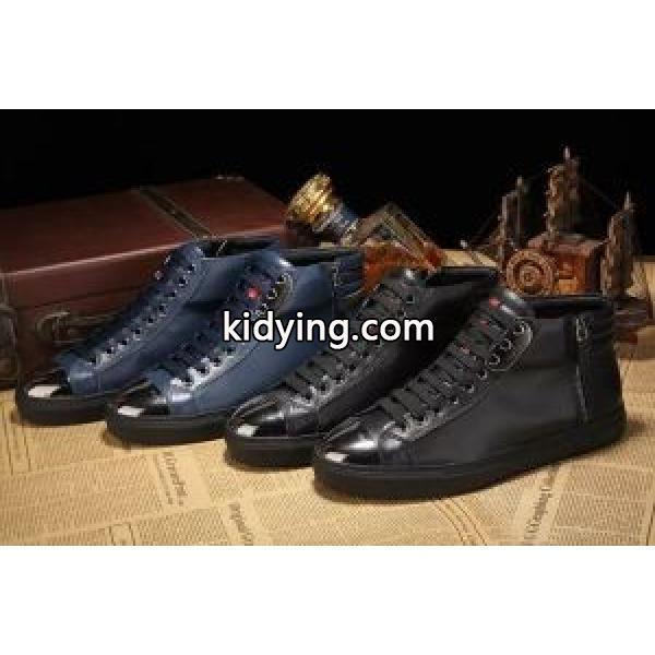 美品!2016春夏 プラダ PRADA ハイトップシューズ 2色可選_スニーカー、靴_メンズファッション_スーパーコピーブランド激安通販 専門店-0