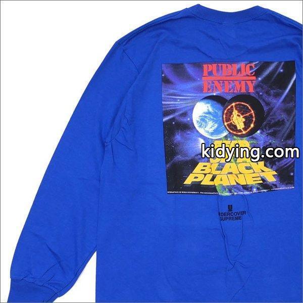 SUPREME(シュプリーム) x UNDERCOVER(アンダーカバー) x Public Enemy Counter Attack LS Tee (長袖Tシャツ) ROYAL 202-000945-054+【新品】(TOPS) :18032406:クリフエッジ - 通販ショッピング-0