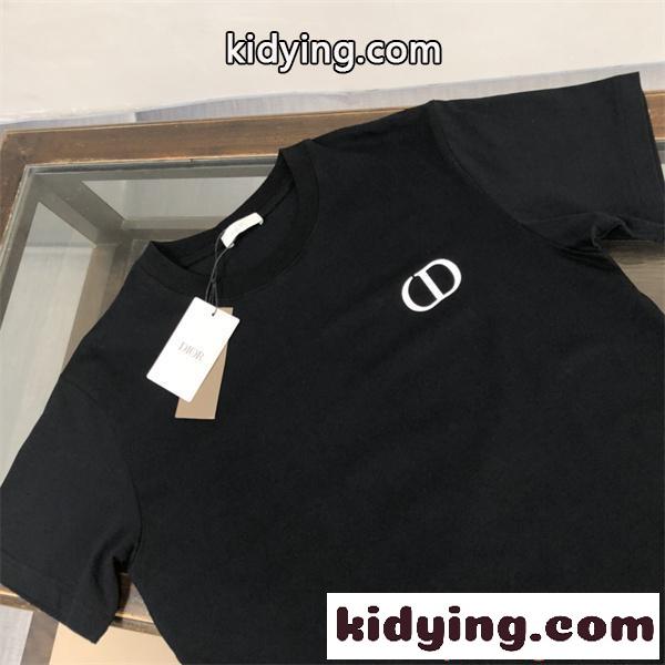 半袖Tシャツ 刺繍 DIOR ディオール スーパーコピー シンプル 快適 当店イチオシ モード系-2