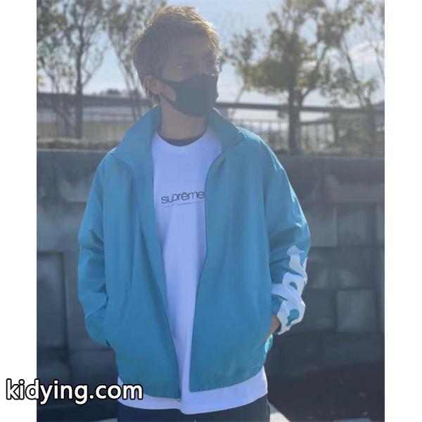 シュプリーム ジャケット サイズ感 21SS Spellout Track Jacketブルー激安Ｎ級品-0