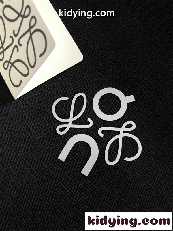 2026人気上昇中☆LOEWE X ONコラボロエベtシャツスーパーコピーホワイト黒色ユニセックス-6
