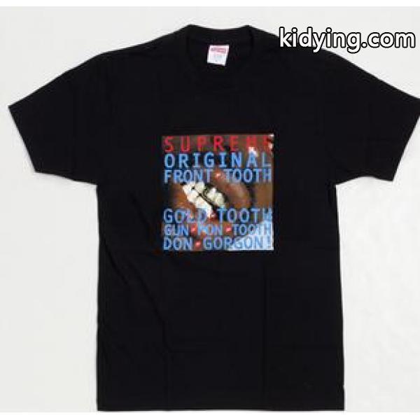 重宝するアイテムsupreme 激安 ゴールドトゥース クールな印象のTシャツ _半袖Tシャツ_メンズファッション_スーパーコピーブランド激安通販 専門店-0