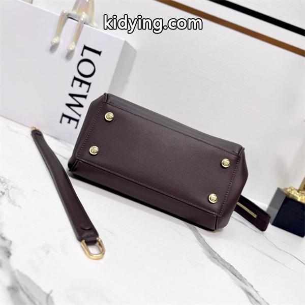 ロエベ コピー ハンモックバッグ ブラウン ショルダー トップハンドル スーパーコピー LOEWE-1