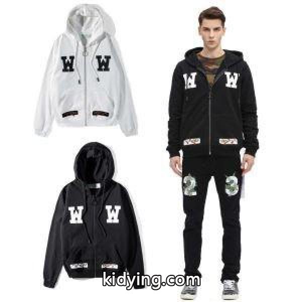 OFF-WHITE2017年モデル入荷上品な輝きを放つ形パーカ2色可選 防寒機能あるオフホワイト_Off-White オフホワイト_ブランド コピー 激安(日本最大級)-0