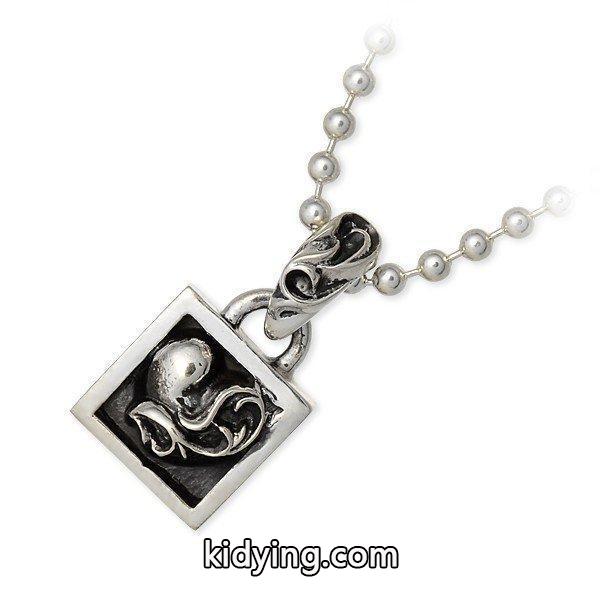CHROME HEARTS シルバー ネックレス ハート 彼氏 誕生日プレゼント 記念日 ギフトラッピング 様々なシーンで合う 激安通販-0