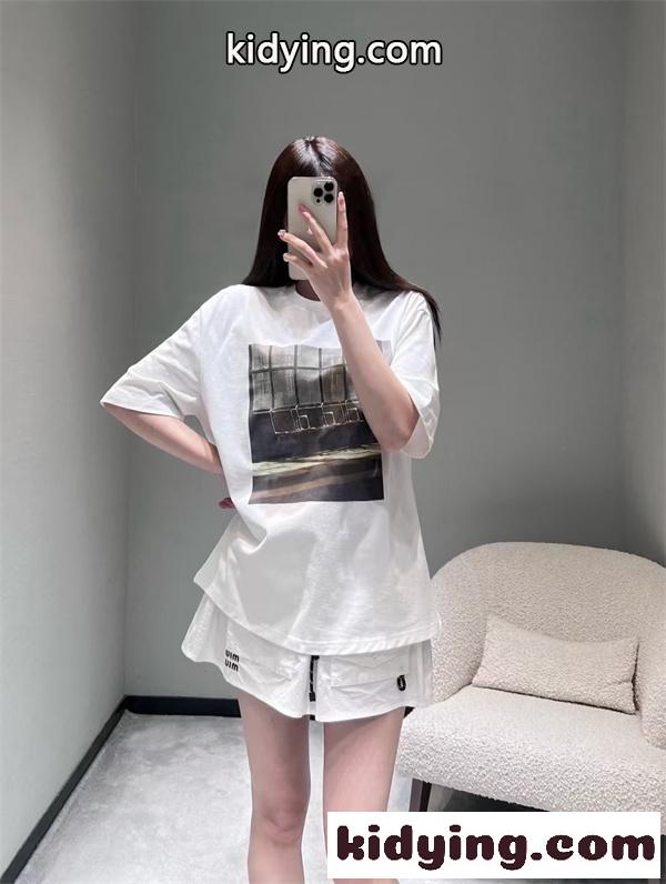 シティフォトデザイン リラックスシルエット JIL SANDER ジルサンダー コピー クルーネックTシャツ 着回し-4