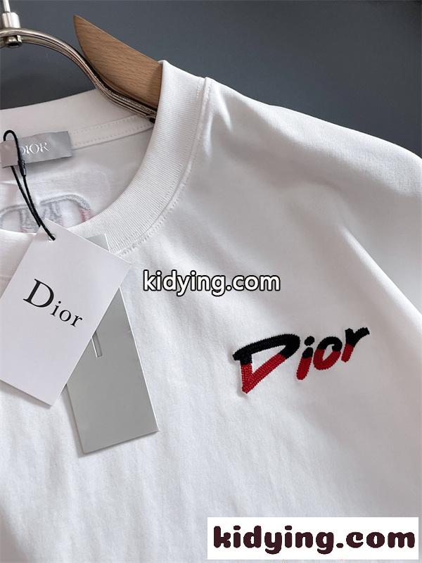 半袖Tシャツ プリント クルーネック ミニマル 2026春夏新作 DIOR ディオール スーパーコピー-2