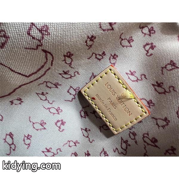Louis Vuitton 冬のぬくもり ベージュ キャットチャーム スピーディ型 ルイヴィトン コピー ハンドバッグ-4