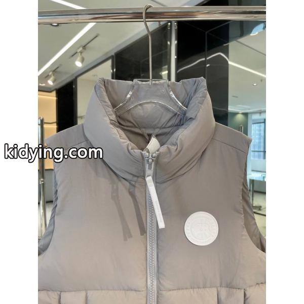 上品 グレー 2025秋冬 ダウンベスト コピー 人気急上昇アイテム カナダグース Canada Goose-1