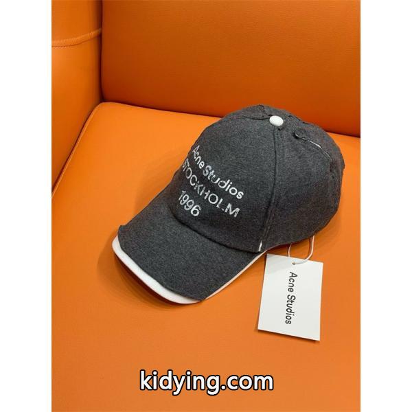 &Acne Studios 1996アクネストゥディオズ キャップコピー 人気26ss個性的上品-4