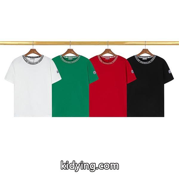 春夏シーズンのMONCLERモンクレールｔシャツコピーのクルーネック半袖Tシャツ-0