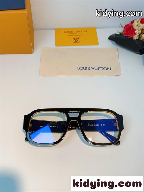 ルイヴィトン コピー 伊達メガネ 韓国風 ストリート スクエアフレーム 小顔効果 男女兼用 おしゃれ Louis Vuitton-9