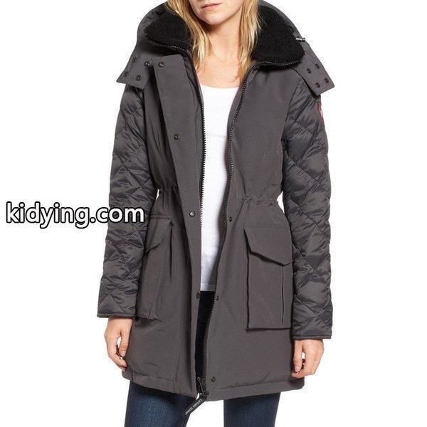 カナダグース レディース ダウンジャケット アウター Elwin Power Fill Down Jacket Graphite :dp3-5397157-5404:フェルマート エフ fermart ef - 通販ショッピング-0