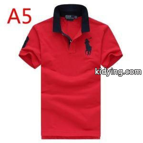 最高品質ポロラルフローレンコピー激安Polo Ralph Laurenビジネス用メンズ半袖ポロtシャツ最安値セール-4