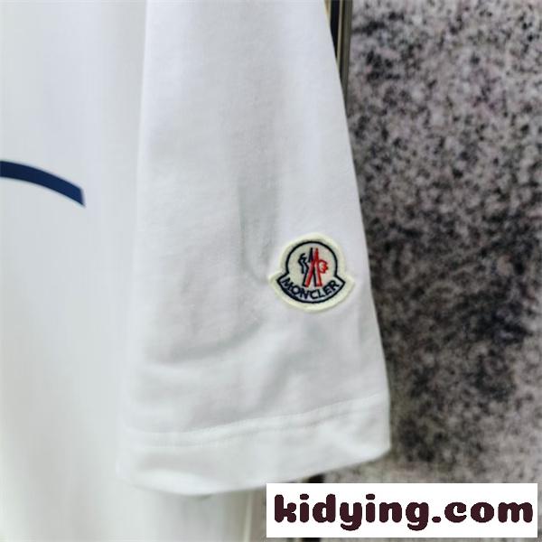 エンブレムモチーフ フロントプリント すっきりコーデ MONCLER モンクレール コピー 半袖Tシャツ 好印象アイテム-4