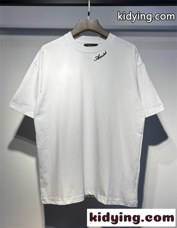 個性的Amiri アミリ Tシャツコピー2026 メンズ半袖 アーティストコラボ風 涼しげ-3