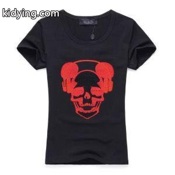個性的なデザ 2015 春夏 フィリッププレイン レジャー レディース 半袖 Tシャツ 3色可選_フィリッププレイン PHILIPP PLEIN_ブランド コピー 激安(日本最大級)-0