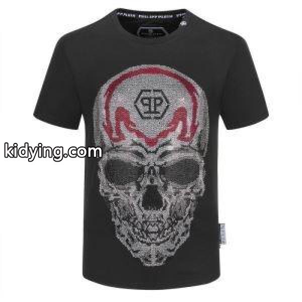 フィリッププレイン 2色可選 オフィスコーデもシャレ見え PHILIPP PLEIN 春夏にも楽しむすアイルに 半袖Tシャツ_フィリッププレイン PHILIPP PLEIN_ブランド コピー 激安(日本最大級)-0
