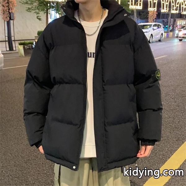 STONE ISLAND ストーンアイランド コピー 秋冬 高保温 ブラウン トレンド 防寒 ダウンジャケット-1
