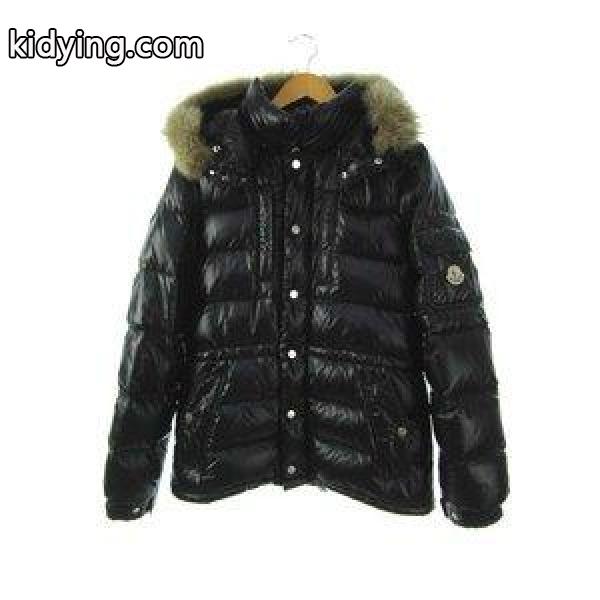 モンクレール MONCLER ROD ダウンジャケット ファー付き フード付き ブラック 黒 2 メンズ【中古】【ベクトル 古着】 :103-201808251422:ブランド古着販売のベクトル - 通販ショッピング-0