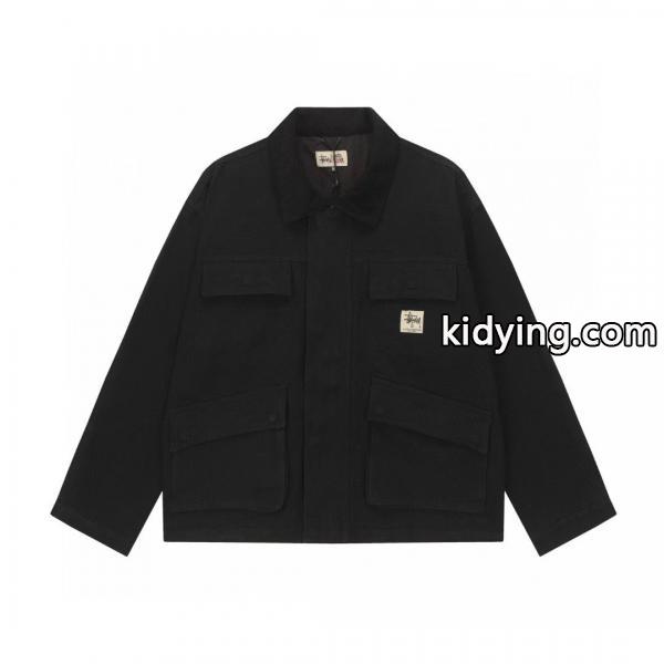 ❤上品❤Stussy Washed Canvas Shop Jackeステューシージャケットコピー2025人気ランキング-4