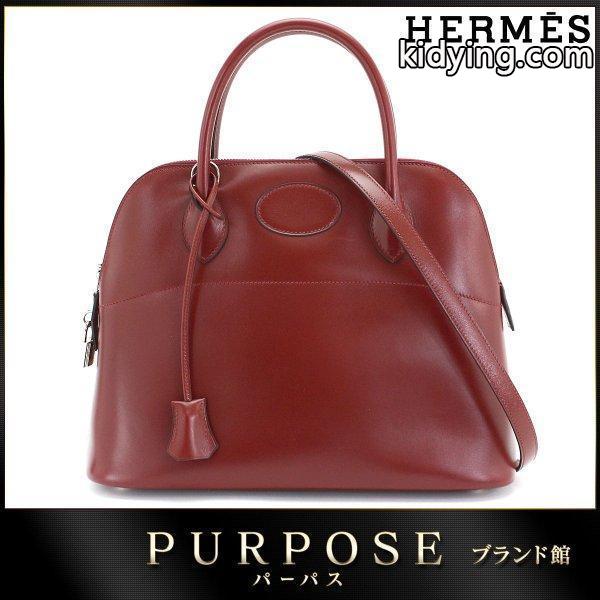 エルメス HERMES ボリード 31 2WAY ハンド ショルダー バッグ ボックスカーフ レザー ルージュアッシュ シルバー 金具 :90051986:PURPOSEパーパス・ヤフー店 - 通販ショッピング-0