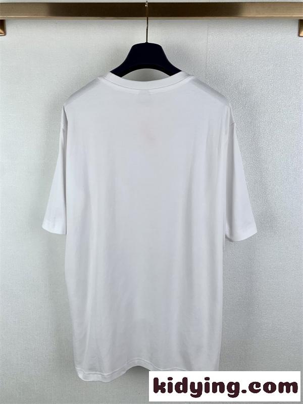 ワンポイントロゴ レザーテイストディテール ミニマルモード BERLUTI ベルルッティ コピー 半袖Tシャツ 旬ア-2